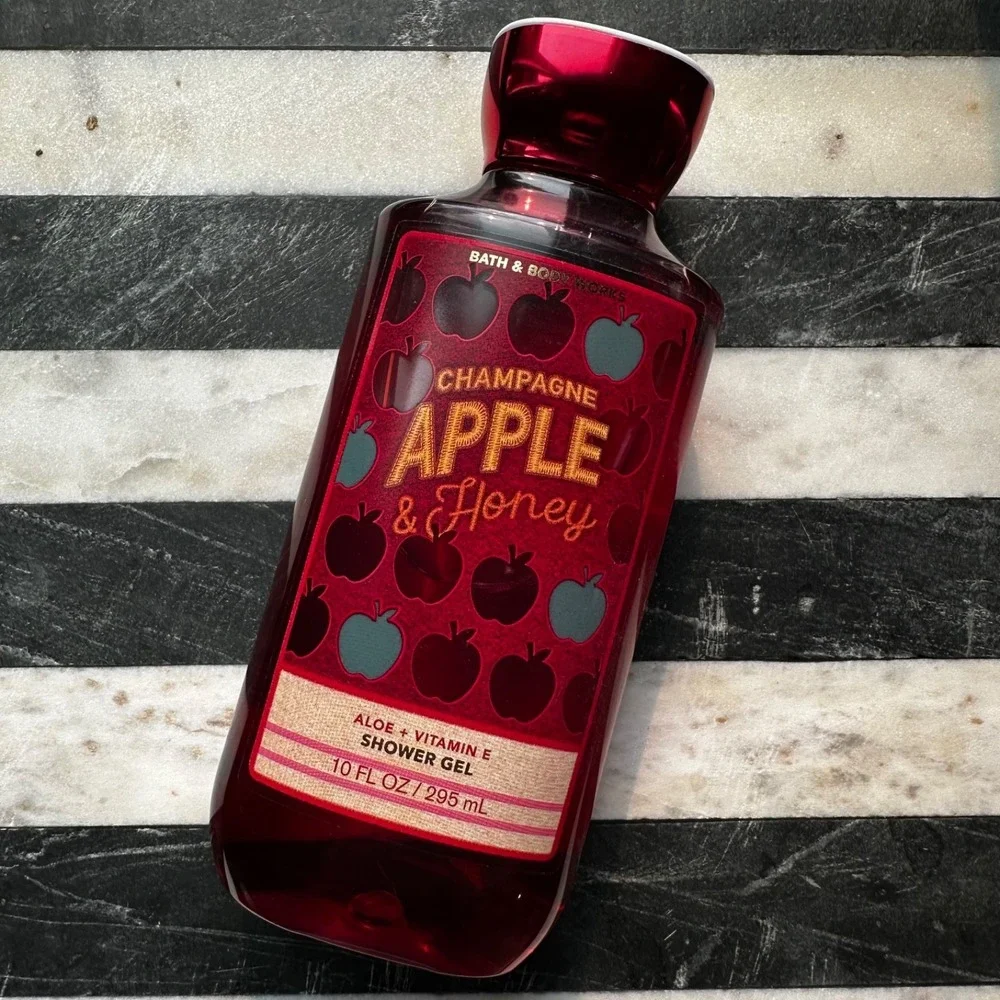Bath & Body Works Champagne Apple & Honey Shower Gel Body Wash 10 oz - NEW